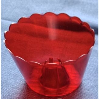 Candle Protectors - red