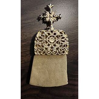 Gold Plated Sponge Holder