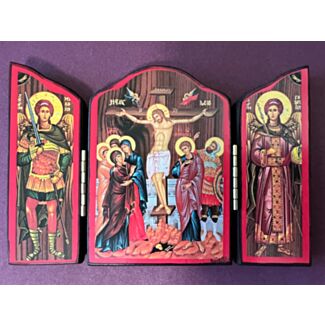 Triptych Crucifixion/Annunciation