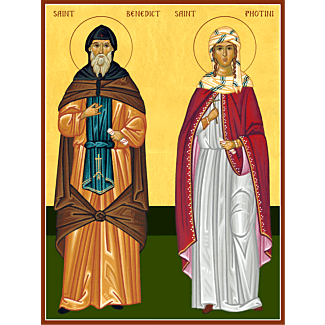 Sts. Benedict and Photini