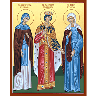 Sts. Catherine, Morwenna, and Lydia
