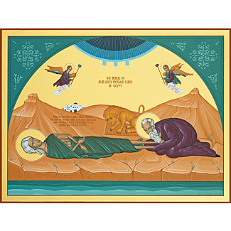 The Burial of St. Mary of Egypt 