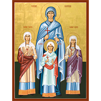 St. Sophia and Her Three Daughters