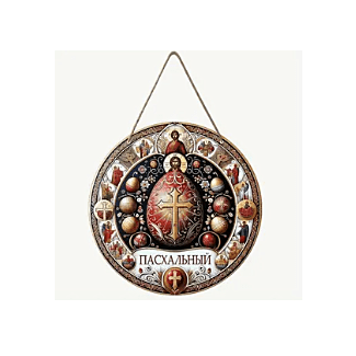 Orthodox Pascha Wooden Sign (Various Designs)