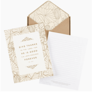 Give Thanks, Paper & Envelope Set