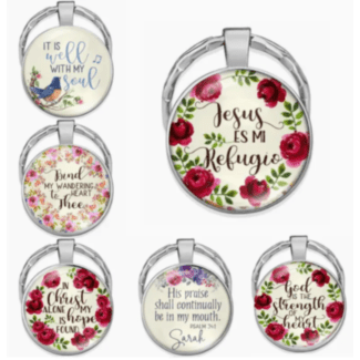 Inspirational Quotes Key Rings #2