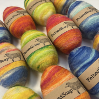 Felted Bar Soaps - Multicolored