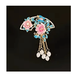 Peony Brooch