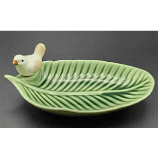 Bird Trinket Dish - Green