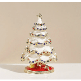 Christmas Tree Trinket Box