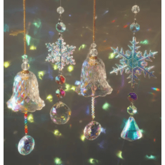 Bell or Snowflake Sun Catcher