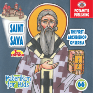 Saint Sava the First Archbishop of Serbia (Paterikon for kids #66)