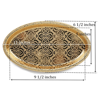 Tray (Metal) Suitable for a set of Cruets