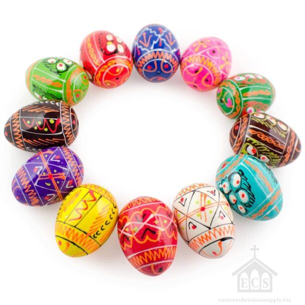 Ukrainian Wooden Eggs