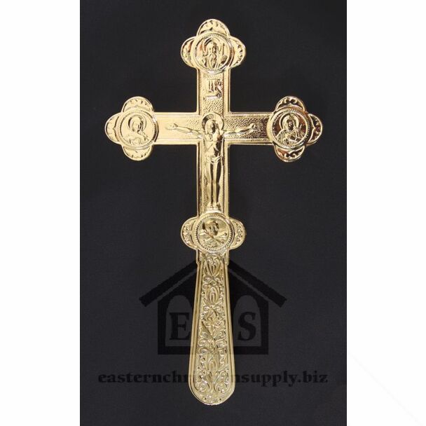 Gold-plated reliquary Cross