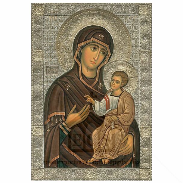 “Iveron” Icon of the Mother of God with Riza
