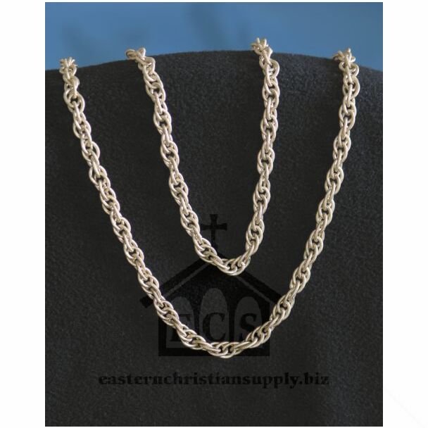 Faux gold rope chain