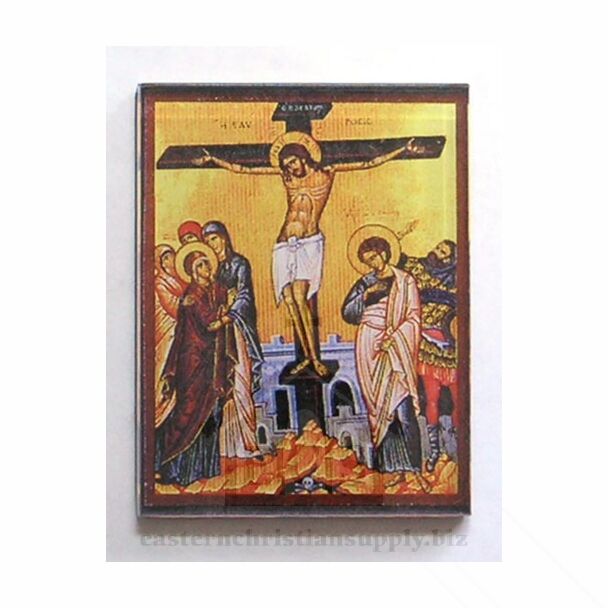 Magnetic acrylic Icon of the Crucifixion