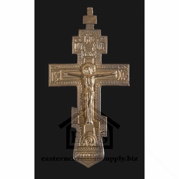 Bronze Tsar Nicholas pectoral Cross