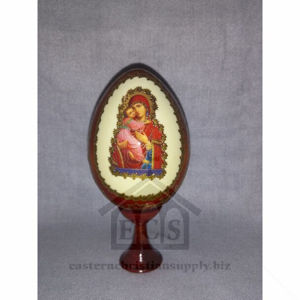 Vladimir Mother of God Icon Egg