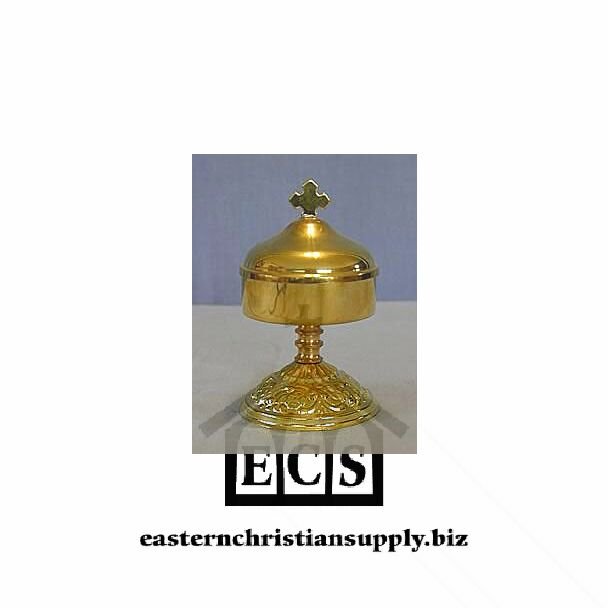 Round Incense container with base