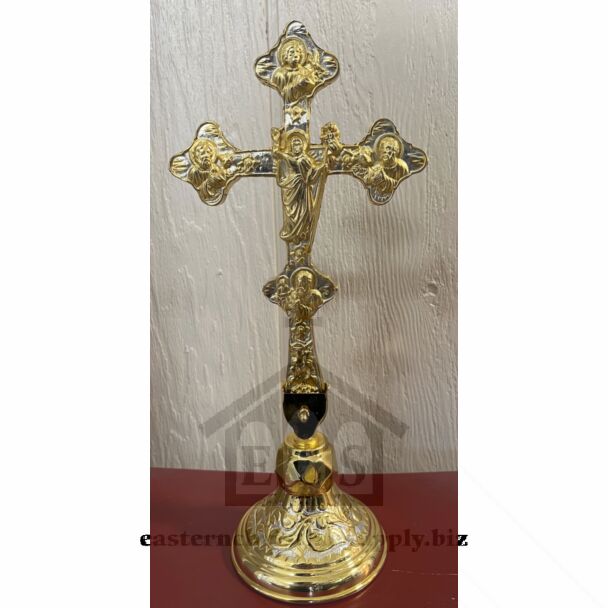 Crucifixion/Resurrection Blessing Cross w/Stand 
