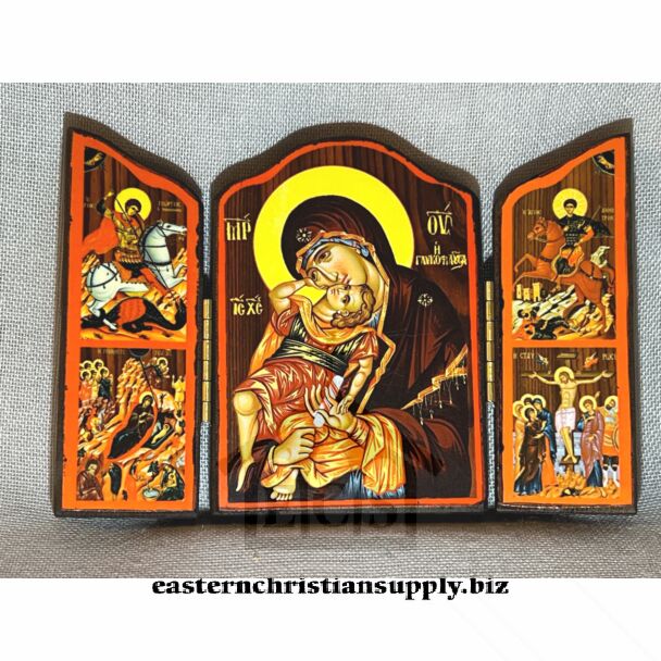 Triptych Theotokos/Annunciation