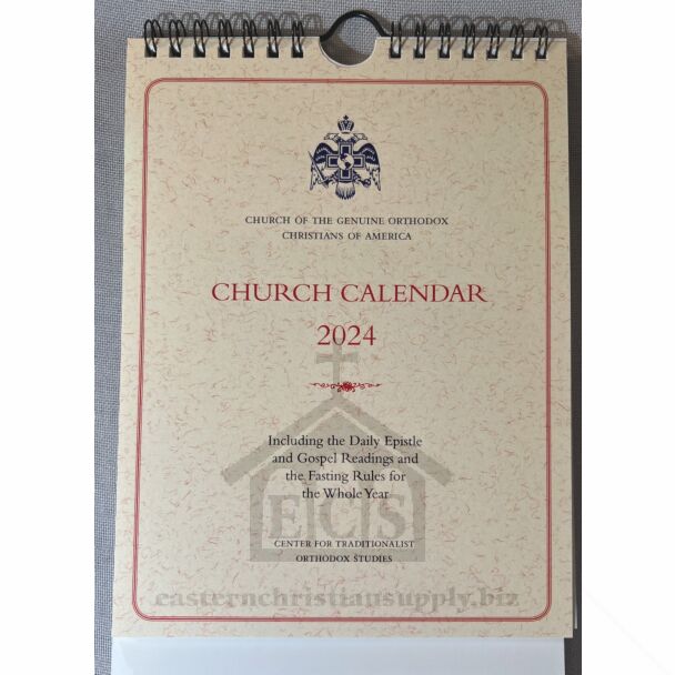 Church Calendar 2024