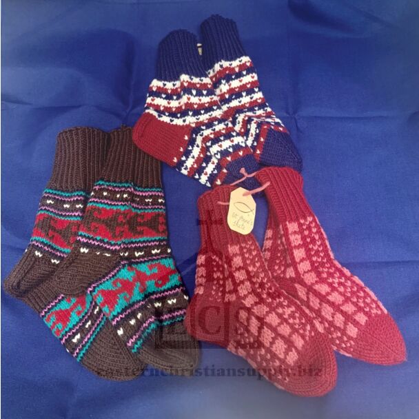Georgian Handmade Woolen Socks (child)