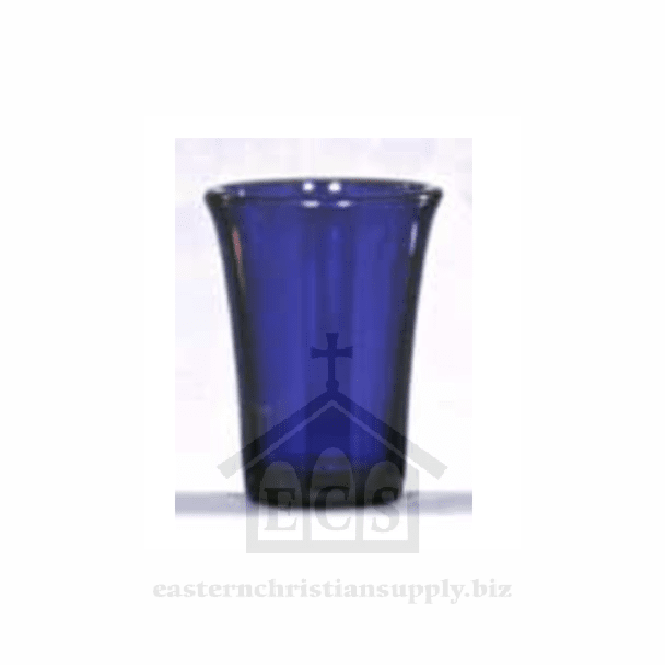 24 hour Votive Glass with Flared Top