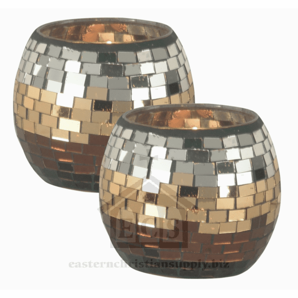 Chalet Mosaic Candle Holder (This is for ONE Candle Holder!)