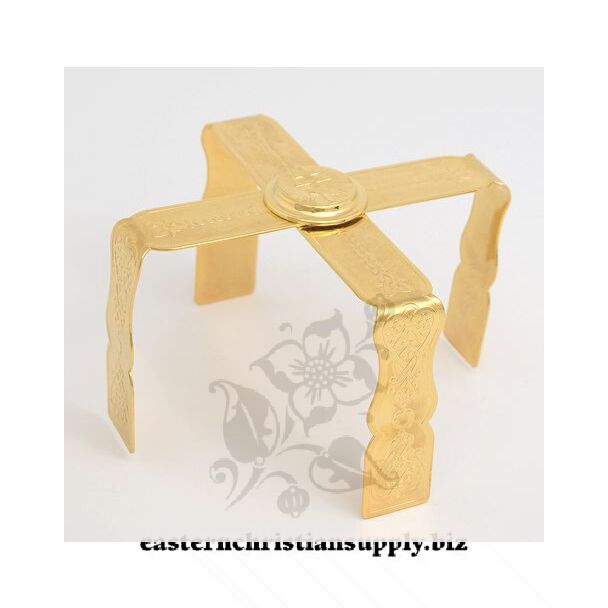 Large Gold-Plated Embossed Asterisk (Star)