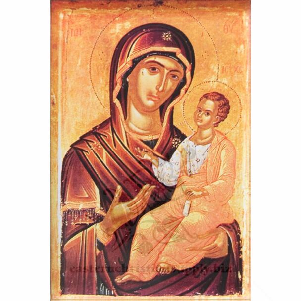 Magnetic acrylic Icon of the Theotokos (Theophanes the Cretan)