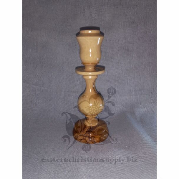 "Simple" Olive Wood Candlesticks