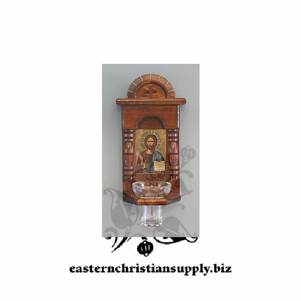 Small Shrine with Icon of Christ