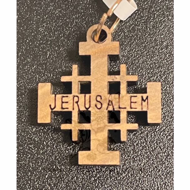 Jerusalem Cross Wooden 1