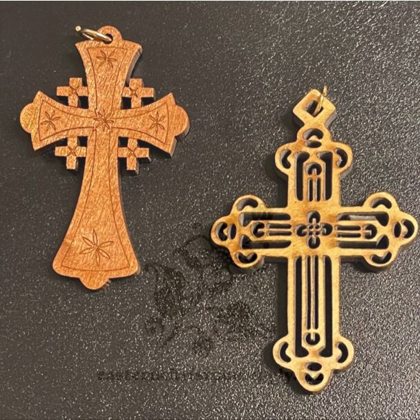 Wooden Cross 1 and 2