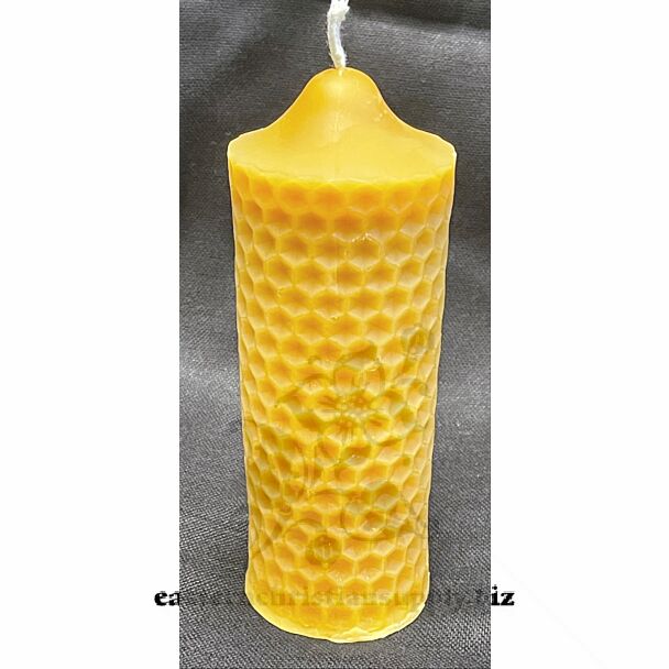 Honeycomb Pillar Candle