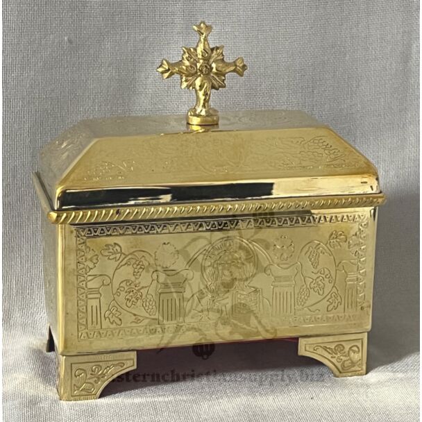 Medium Gold Plated Artophorion (Pyx)