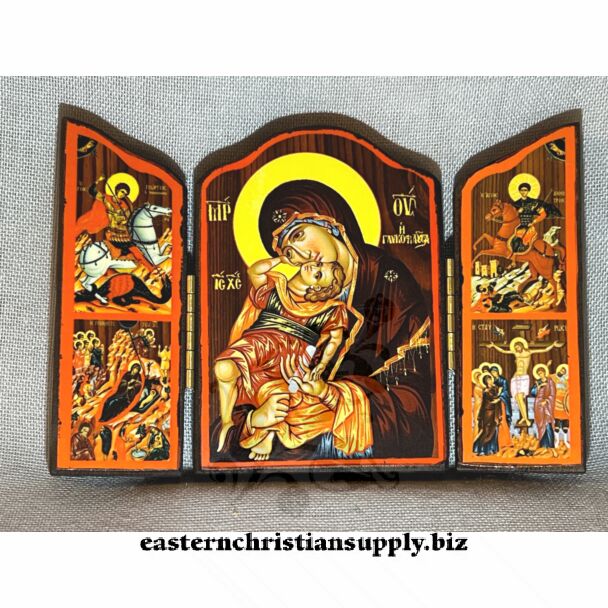 Triptych Theotokos/Annunciation