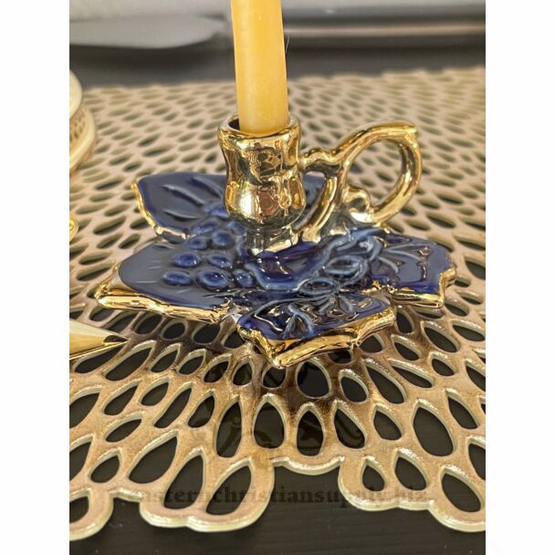 Romanian Leaf Candle Holder