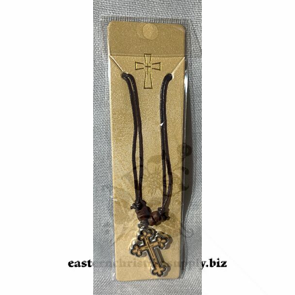 Wooden Cross in Stainless Steel Case #3