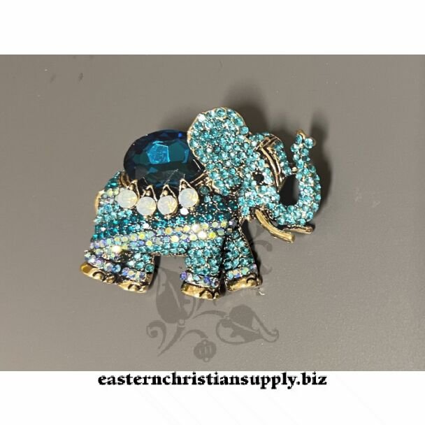 Large Elephant Brooch