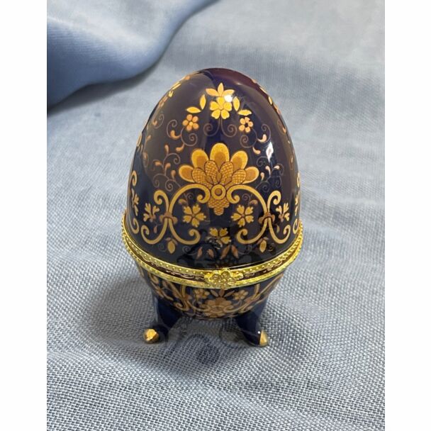 Blue Egg trinket box