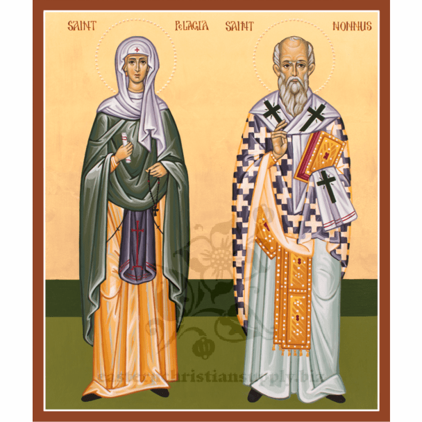 St. Pelagia and St. Nonnus