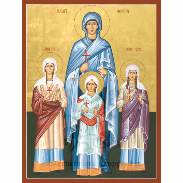 St. Sophia and Her Three Daughters