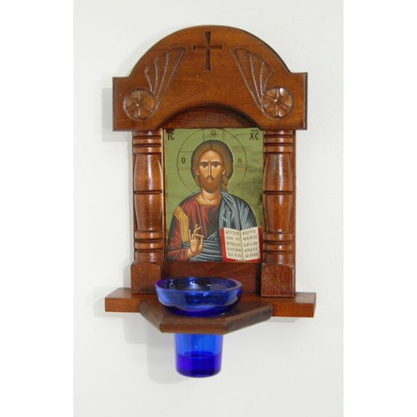 Medium Shrine with Icon of Christ