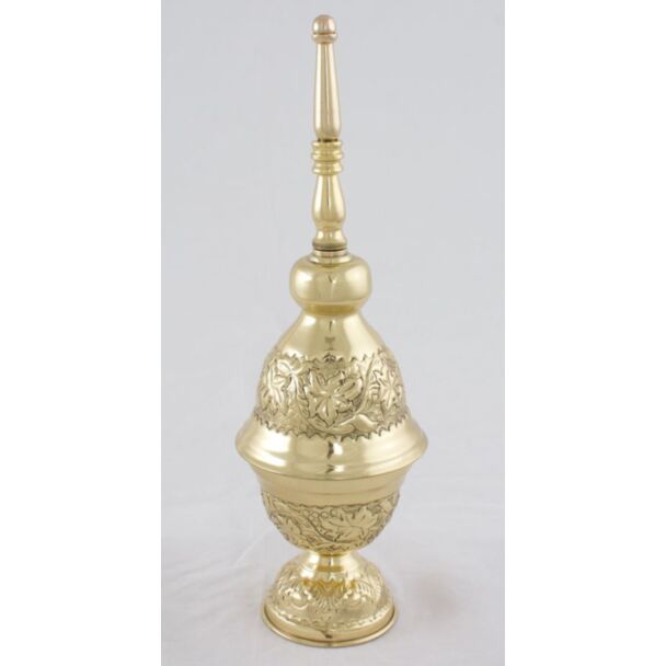 Lacquered Brass Holy Water Sprinkler