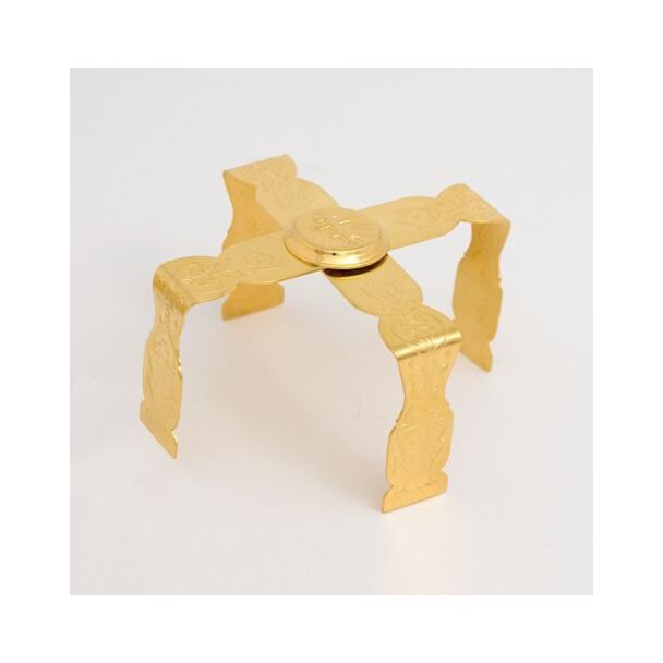 Small Gold-Plated Embossed Asterisk (Star)