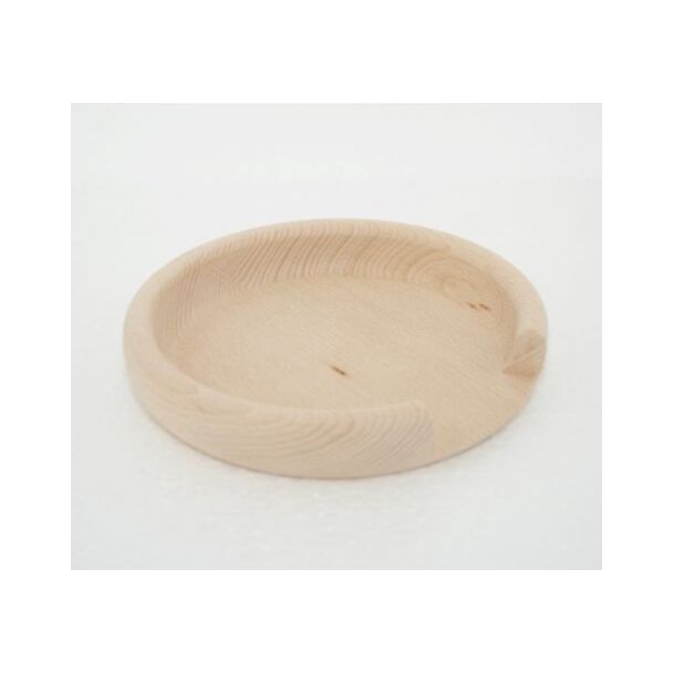Small wooden oblation tray